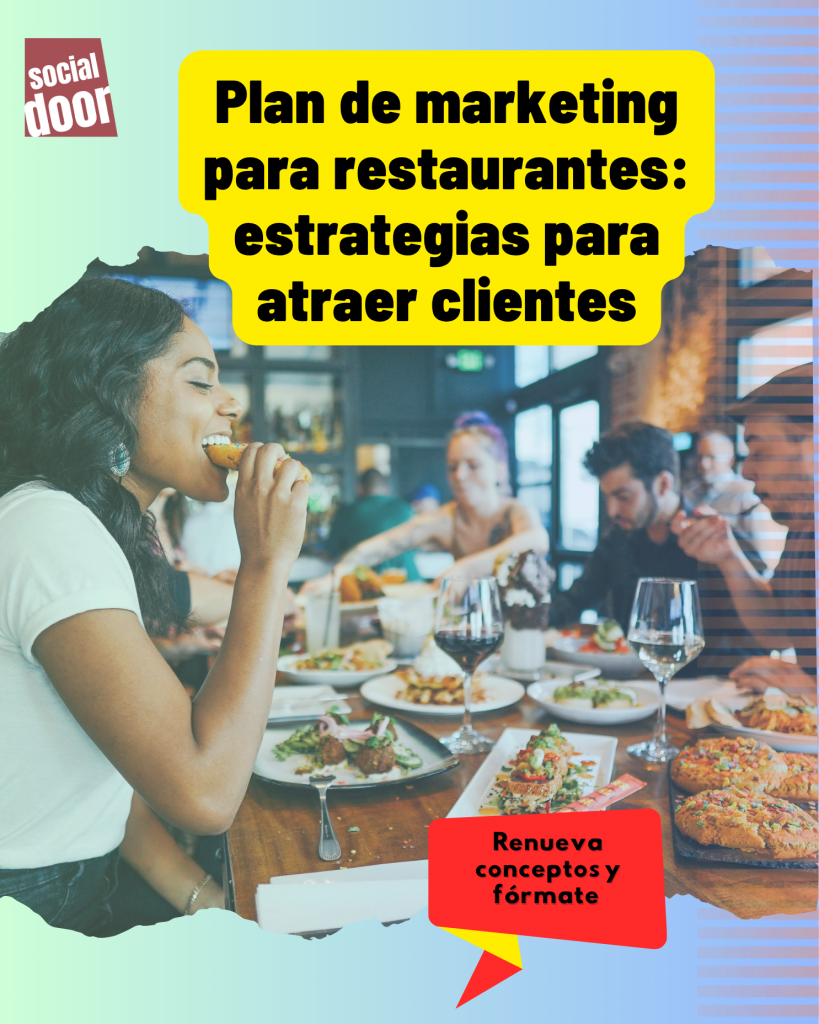 Marketing para restaurantes - Formacion digital Socialdoor