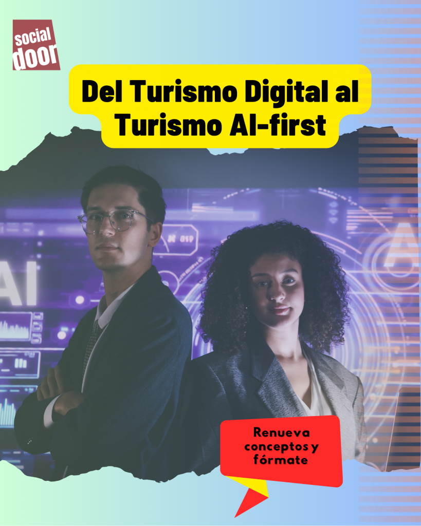 Del turismo digital al turismo AI-first - Turismo y Formacion digital Socialdoor
