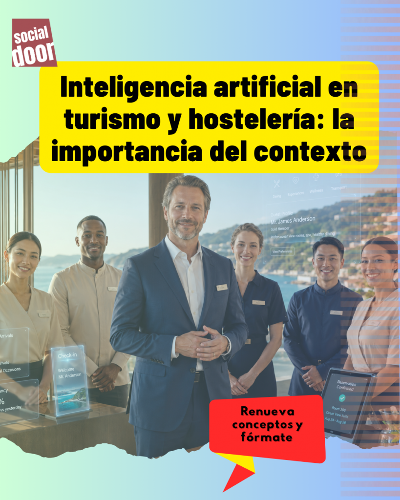 Contexto de la IA en Turismo - Formacion digital Socialdoor